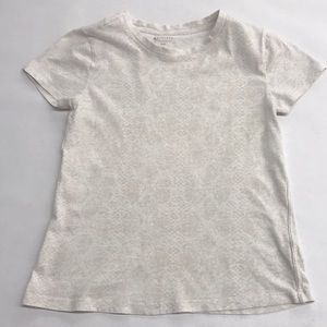 ATHLETA Women’s Ultimate Train Texture Tee, short sleeve, Brand New, Ivory XXS.